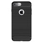 Black Carbon Armor compatible avec la coque en TPU compatible avec iPhone 7 Plus 8 Plus