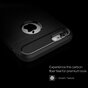 Black Carbon Armor compatible avec la coque en TPU compatible avec iPhone 6 Plus 6s Plus