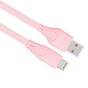 C&acirc;ble USB MOMAX MFi Lightning 1 m&egrave;tre - C&acirc;ble de chargement rose