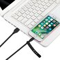 C&acirc;ble USB MOMAX MFi Lightning 1 m&egrave;tre - C&acirc;ble de chargement noir