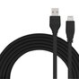 C&acirc;ble USB MOMAX MFi Lightning 1 m&egrave;tre - C&acirc;ble de chargement noir