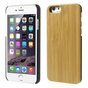 Coque rigide en bois de bambou compatible avec iPhone 6 6s, coque en bois v&eacute;ritable