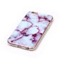 Coque marbre violet blanc gris coque compatible avec iPhone 6 6s