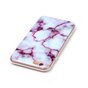 Coque Marbre Violet Blanc Gris Coque iPhone 6 6s