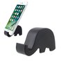 Support de t&eacute;l&eacute;phone portable &eacute;l&eacute;phant noir coffre standard compatible avec iPhone universel