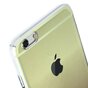 Coque Baseus Glaze Transparent Gradient la coque compatible avec iPhone 6 6s - Jaune Rose Transparent