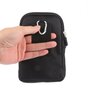 Sacoche pour t&eacute;l&eacute;phone portable universellement antichoc - Noir Rouge