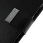 &Eacute;tui portefeuille en cuir Mercury Wallet compatible avec iPhone X XS - Biblioth&egrave;que Noir