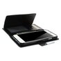 Etui TPU Mercury Wallet en cuir iPhone 6 6s - Biblioth&egrave;que Noir