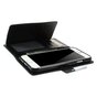 &Eacute;tui portefeuille en cuir Mercury Wallet compatible avec iPhone 6 6s - Biblioth&egrave;que Noir