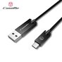 C&acirc;ble Caseme USB vers USB C 25 cm - c&acirc;ble de chargement noir