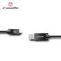 C&acirc;ble Caseme USB vers USB C 25 cm - c&acirc;ble de chargement noir