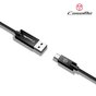 C&acirc;ble Caseme USB vers Micro USB 25 cm - c&acirc;ble de chargement noir Android