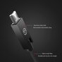 C&acirc;ble Caseme USB vers Micro USB 25 cm - c&acirc;ble de chargement noir Android
