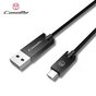 C&acirc;ble Caseme USB vers Micro USB 25 cm - C&acirc;ble de charge noir Android