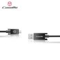 C&acirc;ble Caseme USB vers Micro USB 25 cm - c&acirc;ble de chargement noir Android