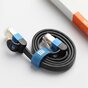 C&acirc;ble r&eacute;seau Ethernet Xiaomi CAT6 - 0,5 m&egrave;tre Plat Noir