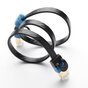 C&acirc;ble r&eacute;seau Ethernet Xiaomi CAT6 - 0,5 m&egrave;tre Plat Noir