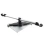 Support universel compatible avec tablette iPad, pince pour appui-t&ecirc;te de voiture, aluminium rotatif &agrave; 360 degr&eacute;s