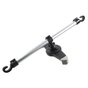 Support universel compatible avec tablette iPad, pince pour appui-t&ecirc;te de voiture, aluminium rotatif &agrave; 360 degr&eacute;s