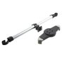 Support universel compatible avec tablette iPad, pince pour appui-t&ecirc;te de voiture, aluminium rotatif &agrave; 360 degr&eacute;s