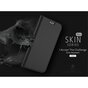 DUX DUCIS Skin Pro Series - &eacute;tui en cuir compatible avec iPhone X XS - gris
