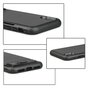 &Eacute;tui &agrave; Clip pour Cartes compatible avec iPhone X XS &Eacute;tui en TPU et Plastique avec Support - Noir