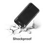 &Eacute;tui &agrave; Clip pour Cartes compatible avec iPhone X XS &Eacute;tui en TPU et Plastique avec Support - Noir
