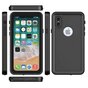 Coque &eacute;tanche compatible avec iPhone X XS Coque &eacute;tanche IP68 - Noir - Jusqu&#039;&agrave; 2 m&egrave;tres sous l&#039;eau