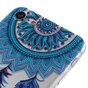 Coque iPhone 7 8 SE 2020 SE 2022 en TPU Clear Dreamcher Feather - Bleu Violet