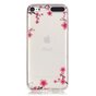 Coque en TPU Clear Blossom pour iPod Touch 5 6 7 - Rose