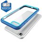 Transparent Convient compatible avec iPhone 7 8 SE 2020 SE 2022 Hybride Absorbant Les Chocs R&eacute;sistant Aux Rayures - Bleu
