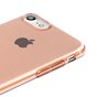 Coque Baseus Simple Series transparente compatible avec iPhone 7 8 SE 2020 SE 2022 - Rose Clair