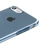 Coque iPhone 7 8 SE 2020 SE 2022 Baseus Simple Series transparente - Bleu