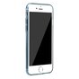 Coque iPhone 7 8 SE 2020 SE 2022 Baseus Simple Series transparente - Bleu