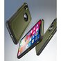 Coque iPhone X XS antichoc Pro Armor - Housse de protection verte - Protection suppl&eacute;mentaire