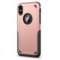 Coque Antichoc Pro Armor compatible avec iPhone X XS - Coque de protection Or Rose - Protection suppl&eacute;mentaire