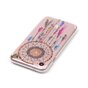 Coque TPU transparente pour capteur de r&ecirc;ves pour iPhone 7 8 SE 2020 SE 2022 plumes - Transparente