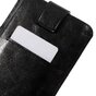 &Eacute;tui universel en cuir noir compatible avec iPhone - Max. 6,7 pouces