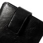 &Eacute;tui universel en cuir noir compatible avec iPhone - Max. 6,7 pouces