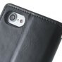 Coque iPhone 7 8 SE 2020 SE 2022 Mercury Blue Moon Case - Porte-Cartes Noir