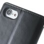 Coque Mercury Blue Moon compatible avec iPhone 7 8 SE 2020 SE 2022 - Porte-cartes Noir