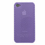 &Eacute;tui rigide pour iPhone 4 4S Mesh Case - Violet