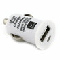 Chargeur de voiture USB d&#039;adaptateur de charge pour iPod iPhone - Blanc