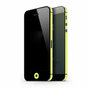 Autocollant de pare-chocs compatible avec iPhone 5 5s SE 2016 Decor Color Edge Skin - Jaune