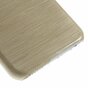 Coque rigide bross&eacute;e compatible avec iPhone 6 6s - Beige