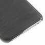 Coque rigide bross&eacute;e compatible avec iPhone 6 6s - Gris