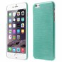 Coque rigide bross&eacute;e la coque compatible avec iPhone 6 Plus 6s Plus - Bleu