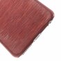 Coque rigide bross&eacute;e la coque compatible avec iPhone 6 Plus 6s Plus - Rouge