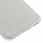 Coque rigide bross&eacute;e la coque compatible avec iPhone 6 Plus 6s Plus - Blanc